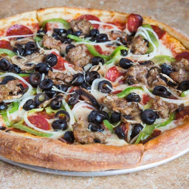 Supreme Pizza (Large 16'' (8 Slices) ).